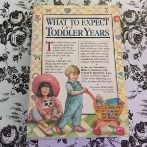 What To Expect The Toddler Years Paperback Book Heidi Murkoff Parenting Guide